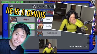 Disguisedtoast COMPLETELY outsmarting Valkyrae and the entire Lobby