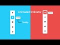 Vertical Tab Hover animation using HTML, Css & JavaScript |Animated Magic Menu Indicator in Css & JS