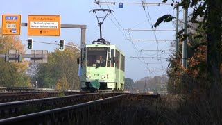 Frankfurt (Oder) Straßenbahn Markendorf (KT4D), 05.11.2020