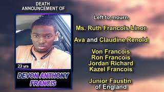 Devon Anthony Francis long