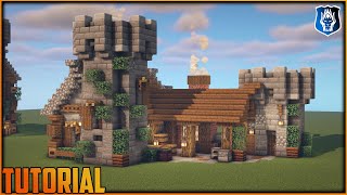 Minecraft: Medieval Stone Blacksmith (Tutorial)