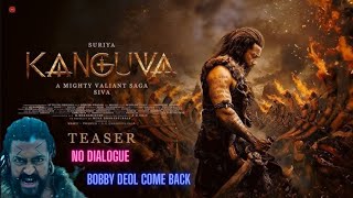 Kanguva Trailer Review Hindi | Suriya | Bobby Deol | Disha Patani  | Kanguva Teaser Review