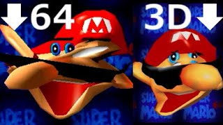 3Dコレクションのマリオ64の違いを検証してみた(実況)