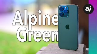 iPhone 13 Pro ALPINE GREEN! Hands On w/ Apple's NEWEST Color!