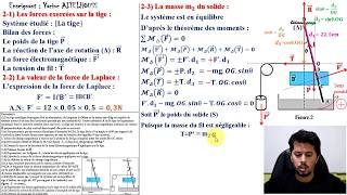 Exercice 3 + correction (loi de Laplace) - 1bac BIOF