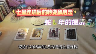 【塔羅牌占卜】2025年七星連珠後，你需留意的事項與變化！