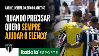 DESTAQUE DO ATLÉTICO NA ESTREIA DO MINEIRO, GABRIEL DELFIM ELOGIA DESEMPENHO DOS 'CRIAS'