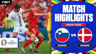 Slovenia vs. Denmark Full Highlights | EURO2024