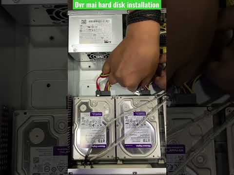 Dvr hard disk setup #harddisk #viralvideo