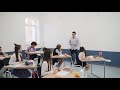 teacher teaching the students inside a classroom free stock videos