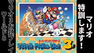 色々なお題でマリオ3チャレンジ　ワールド8 暗黒の国