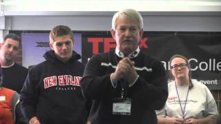 A Lesson on Making Change | Larry Taylor & William Preble | TEDxNewEnglandCollege