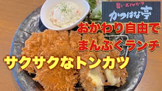 キャベツもご飯も豚汁も❗️おかわり自由の旨いトンカツ店😋『かつはな亭』でまんぷくランチで大満足✨（小山市）@yukki_channel_