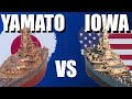 IOWA vs YAMATO - Which Battleship Would Win in an All Out Fight?