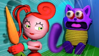 R.I.P CATNAP !!! Poppy Playtime Chapter 3 Animation ! Poppy Playtime 4