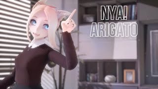 MMD | Animation ○ Nya! arigato ○Motion DL