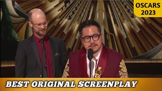 Best Original screenplay - Everything Everywhere all at once oscar win. Oscars 2023