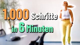 Workout zum Schritte sammeln  | 1000 Schritte Workout | zu Hause \u0026 im Office