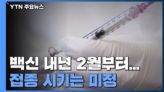 백신, 이르면 내년 2월부터 도입...접종 시기는 미정 / YTN