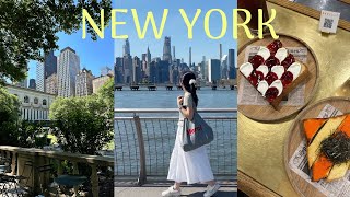 ENG) 🇺🇸VLOG. Summer in New York🌿 Brooklyn restaurants & cafés. Shopping in NYC, vintage shops💘