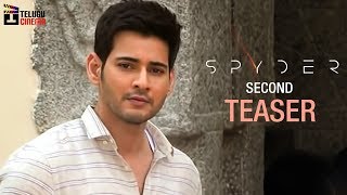 Spyder Movie Second TEASER | Mahesh Babu | Rakul Preet | SJ Surya | A R Murugadoss | Telugu Cinema
