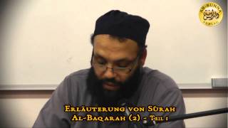 Die Erklärung von Surah Al-Baqarah (Teil 1) [Scheich Abu Jamal]