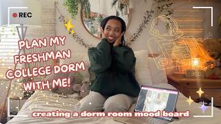 Plan my freshman college dorm with me!