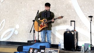 囍帖街~I'm Still Loving You~Can You Hear~到底發生過什麼事~月半小夜曲-沙田火車站出口Busking@Cover By 煲仔-2023/01/21