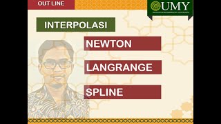 Interpolasi Langrance dan Spline - Metode Numerik