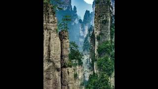 مقاطعة هونان في جنوب شرق الصين.Hunan Province in southeastern China.