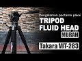 Unboxing & Review Tripod kamera murah  | Takara VIT 283 REVIEW INDONESIA