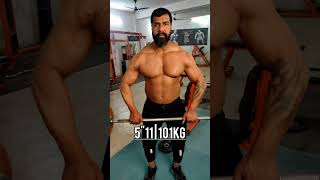 42 days natural transformation #fitness  #shorts