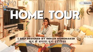 Indian home tour Vlog | Indian Homemaker self designed 2bhk Apartment | Indian home decor ideas