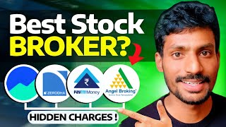 India's Best Stock Broker : Hidden charges, Pros & Cons | Zerodha vs Groww vs Angelone