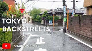 Walk in the Rain in a Japanese Neighbourhood | Ambient Japanese Backstreets [Yasumi Walk Ep.5]