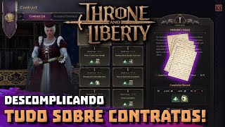 Guia de Iniciantes - Como funcionam os Contratos | Throne and Liberty