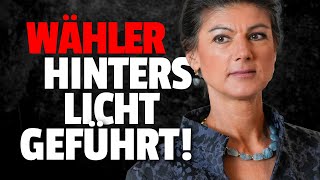 💥WARNUNG vor BSW: SO will Wagenknecht AfD Wähler abzocken