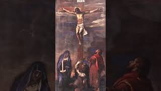 [1 Minute Museum] Famous Painting | Crucifixion by Titian #shortsart #famouspainting #art #christmas