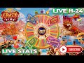 CRAZY TIME LIVE 🎡 Evolution Gaming | ONLINE CASINO LIVE STREAM 🎲