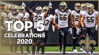 Saints Top 5 Touchdown Celebrations | 2020 Saints Highlights