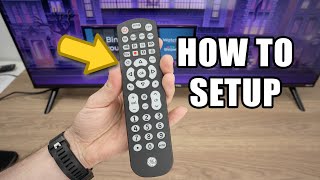 How to Program Your GE Backlit Universal Remote Control + CODES LIST