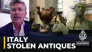 US sends back huge haul of stolen artefacts to Italy