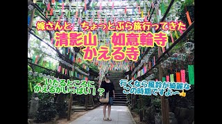 カエルと風鈴がすごかった！　かえる寺　清影山　如意輪寺　福岡県小郡市　嫁さんとちょっとぶら旅行ってきた！