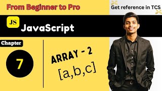 JavaScript Tutorial Full Course Beginner to Pro Mastering JavaScript Arrays | lesson - 07