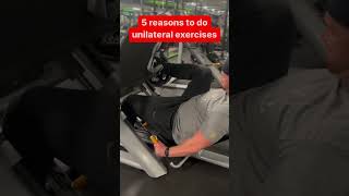 5 top reasons to do unilateral exercises!