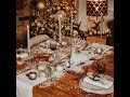 Peri Christmas Tablescape by Qube Luxe | Stylish Christmas Table Decorations