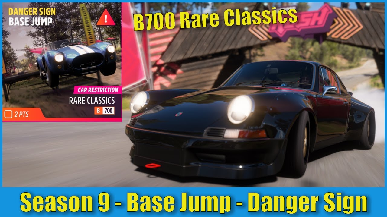 Forza Horizon 5 - Base Jump Danger Sign - B 700 Rare Classics - FH5 ...