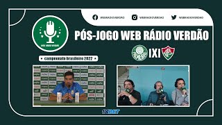 🎤 PÓS JOGO PALMEIRAS 1X1 FLUMINENSE | ALLIANZ PARQUE   CAMPEONATO BRASILEIRO 2022