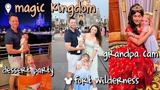 Disney World | Enchantment Dessert Party, Grandpa Cam, Princesses, Fort Wilderness