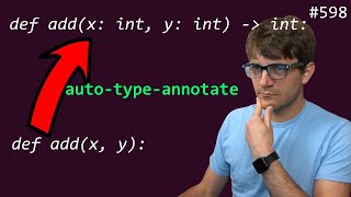 automatic python types!